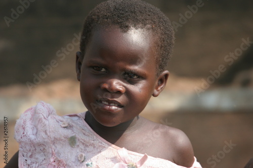 portrait de fille ouganda