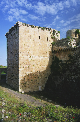 tower of castle krak des chevaliers