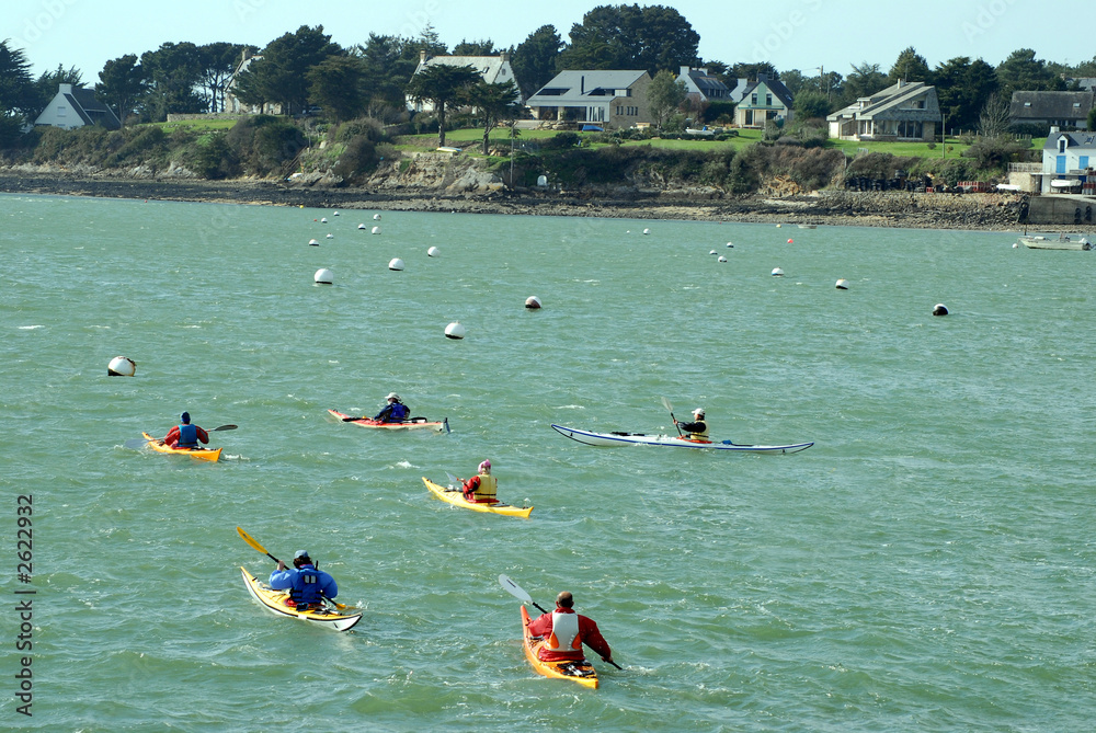 Obraz premium kayak de mer