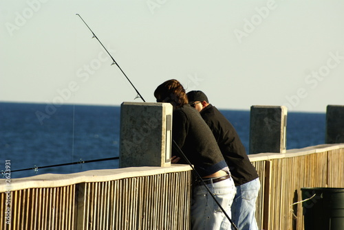 fishing on the broadwalk photo