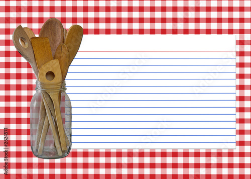 recipe card
