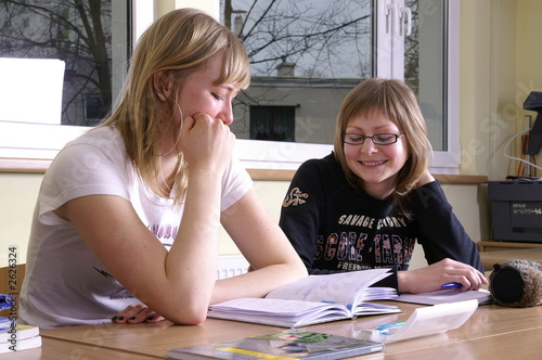 smiling students
