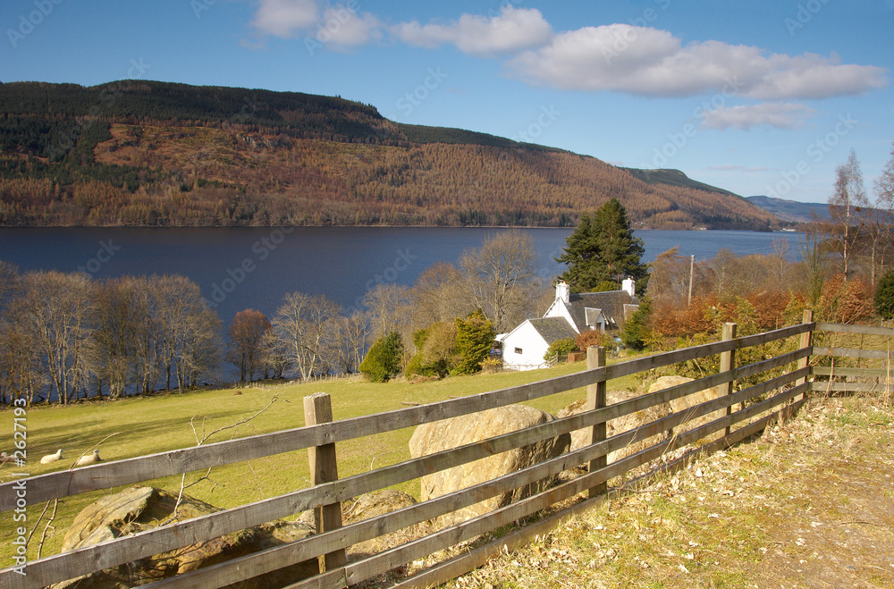 the banks of loch tay