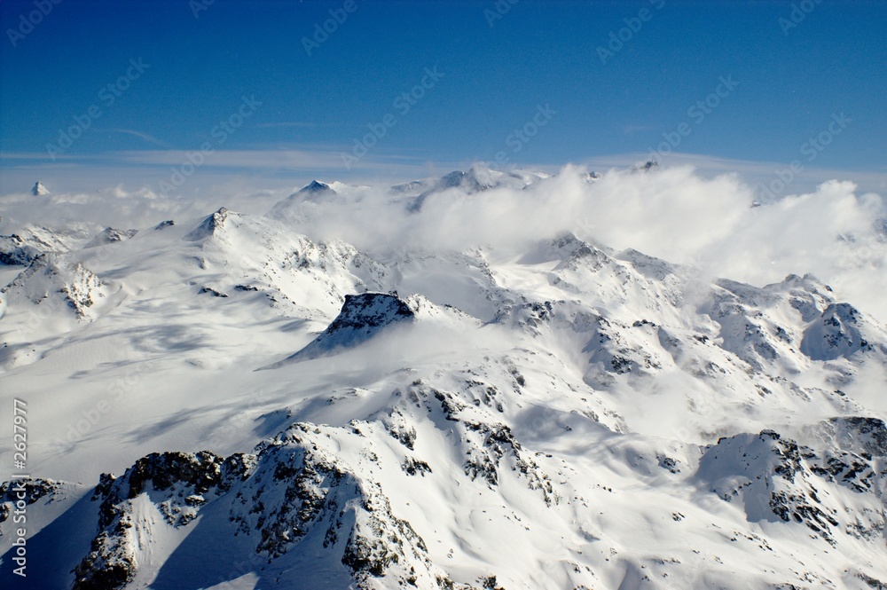 Fototapeta premium winter mountains