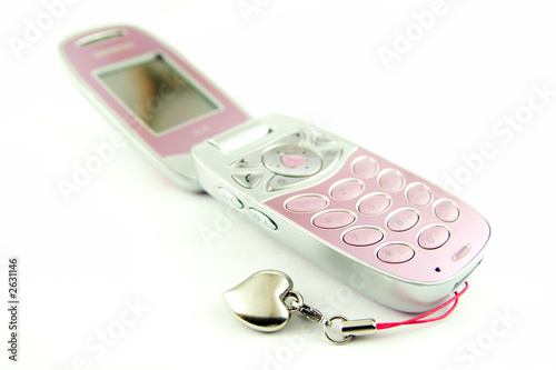 modern clamshell phone