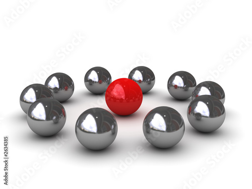 around of the leader