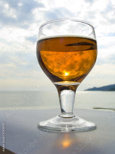 glass with a wine © Anatoliy Zavodskov