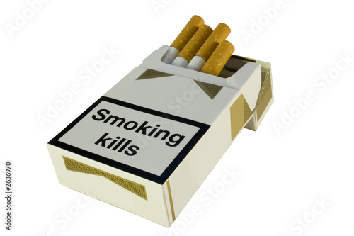 box of cigarettes