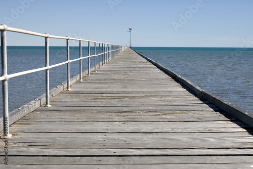 long jetty at port germein
