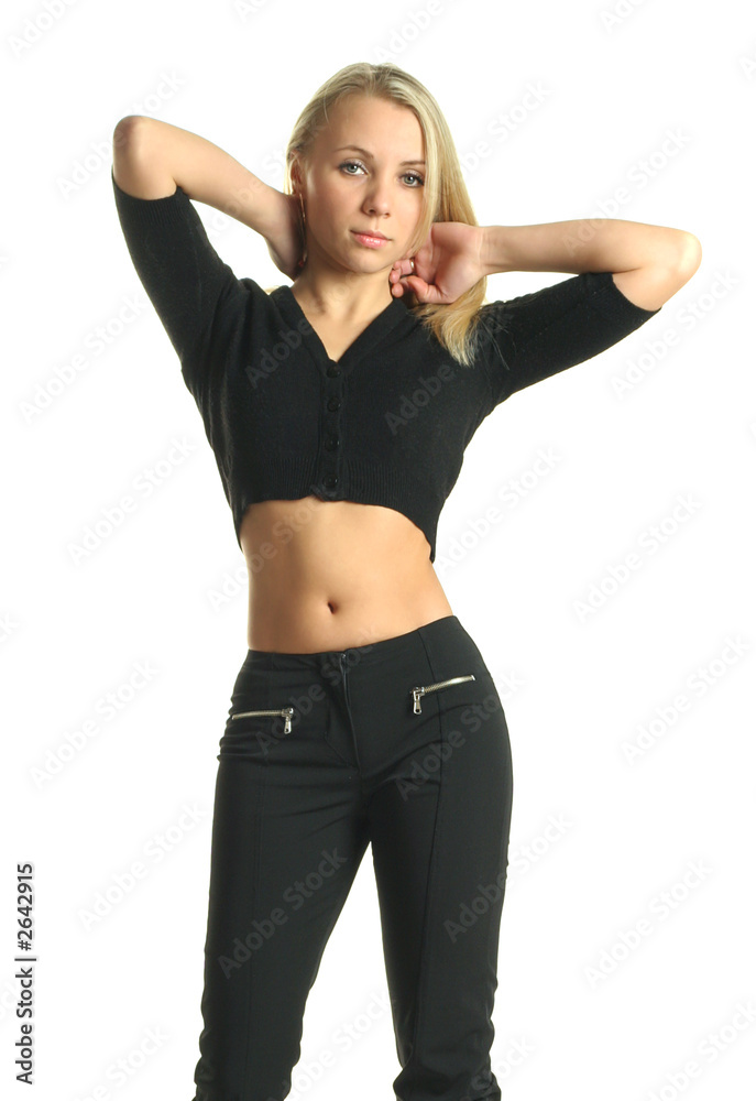 slim girl.