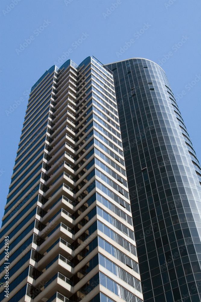 modern skyscrapers