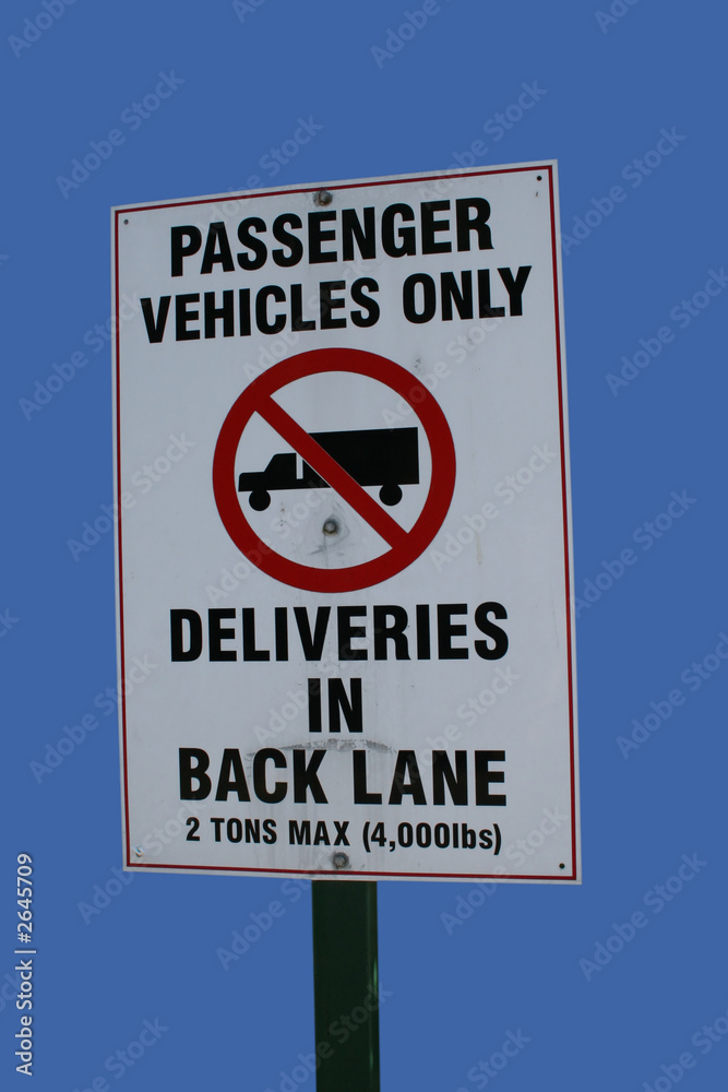 passenger vehicles only