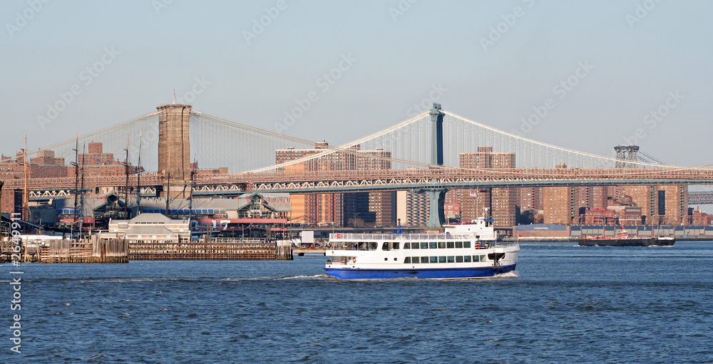 ferry and bridges