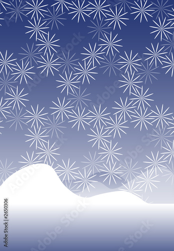 snowy night
