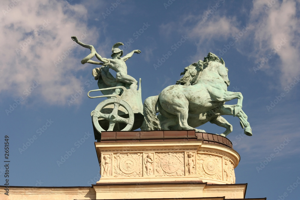 Fototapeta premium war scupture