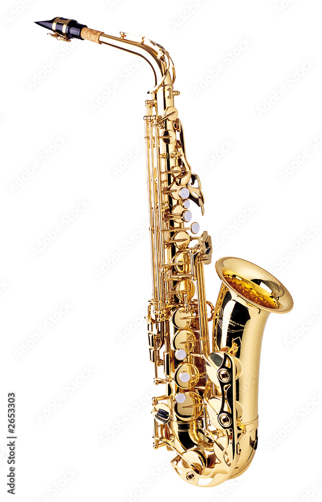 Naklejka premium saxophone-1