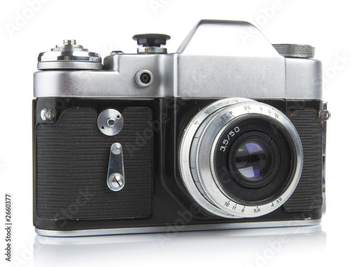 classic 35mm camera. zenit-3m.