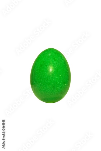 green easter egg