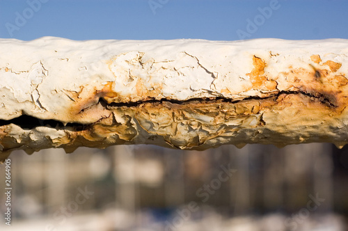 rusty railing