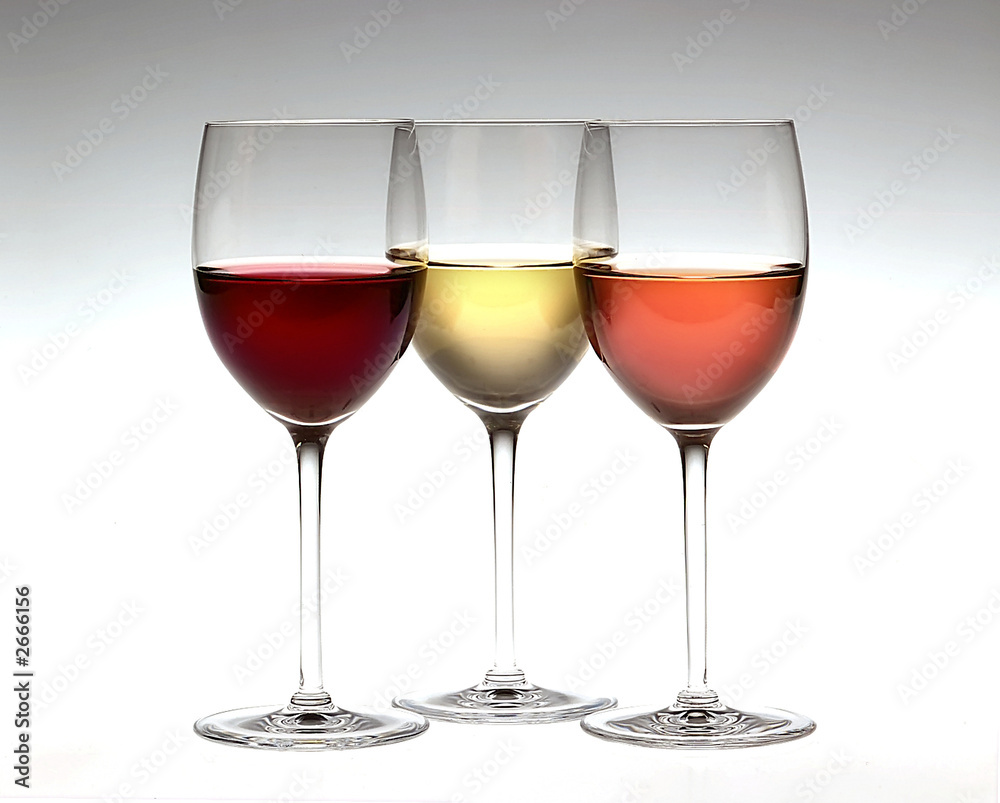 3 verres de vin