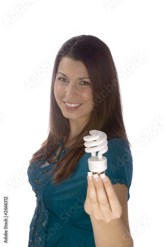compact fluorescent lightbulb
