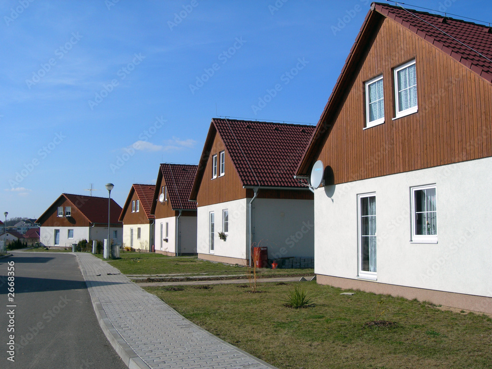 uniform houses