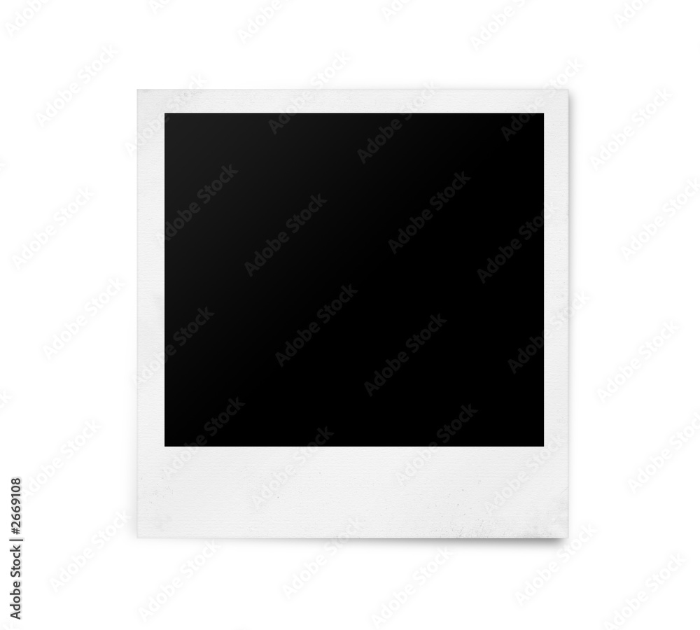 polaroid photo paper foto de Stock | Adobe Stock