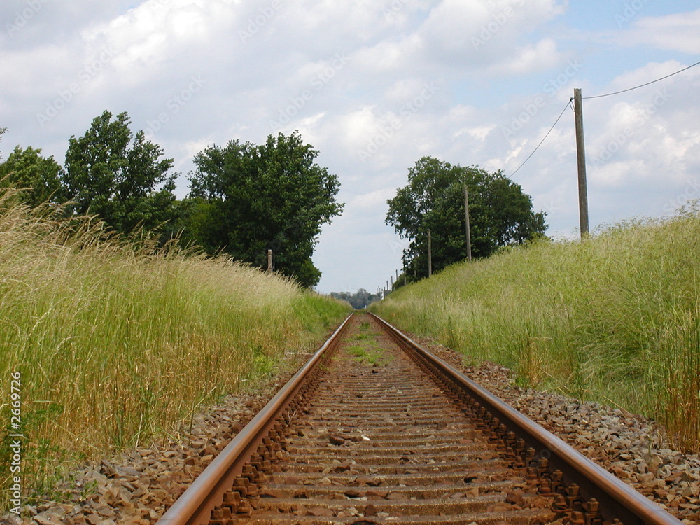 eisenbahnschiene / rail Stock-Foto | Adobe Stock