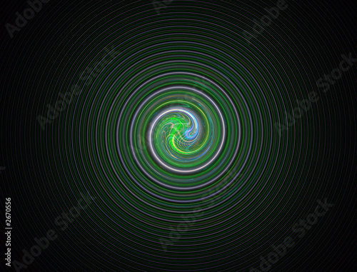 circle motion - 3d background.