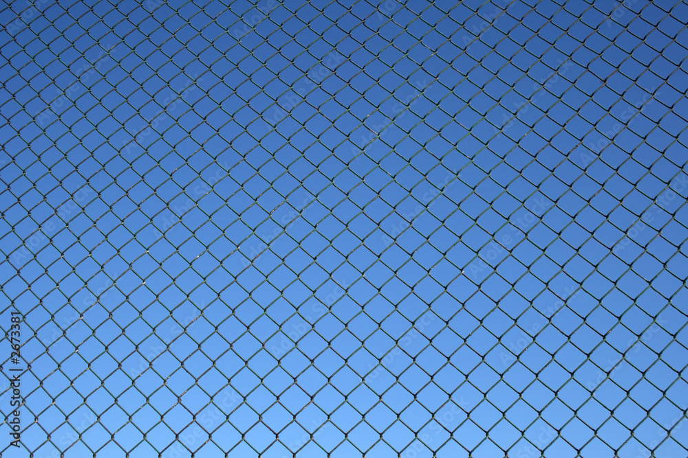 Fototapeta premium chain link fence pattern