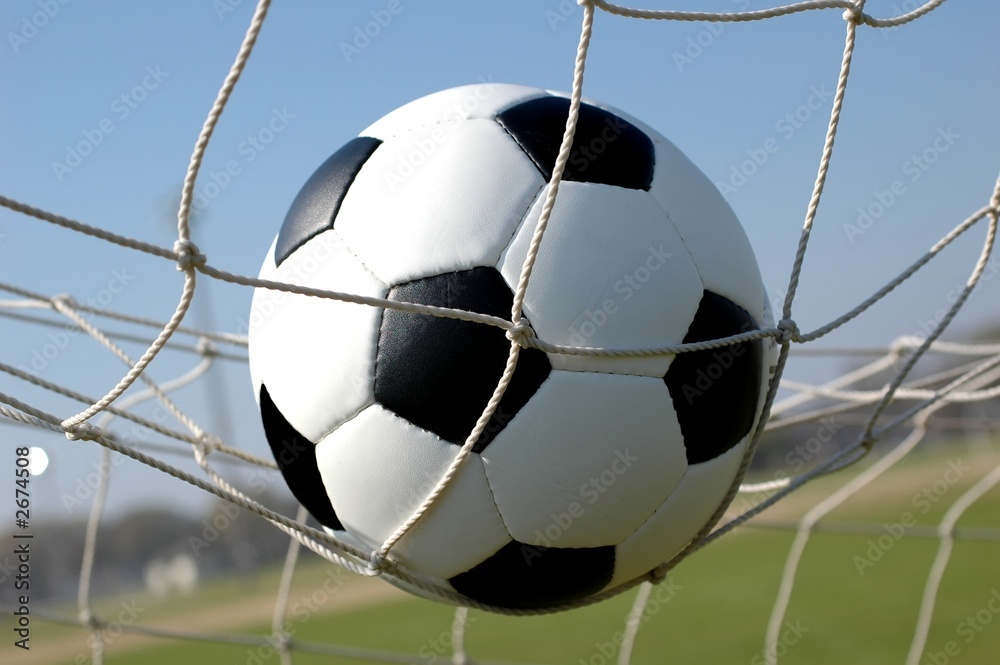 Naklejka premium soccer score