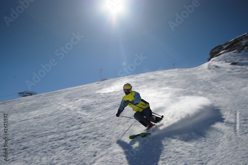 mountain skier