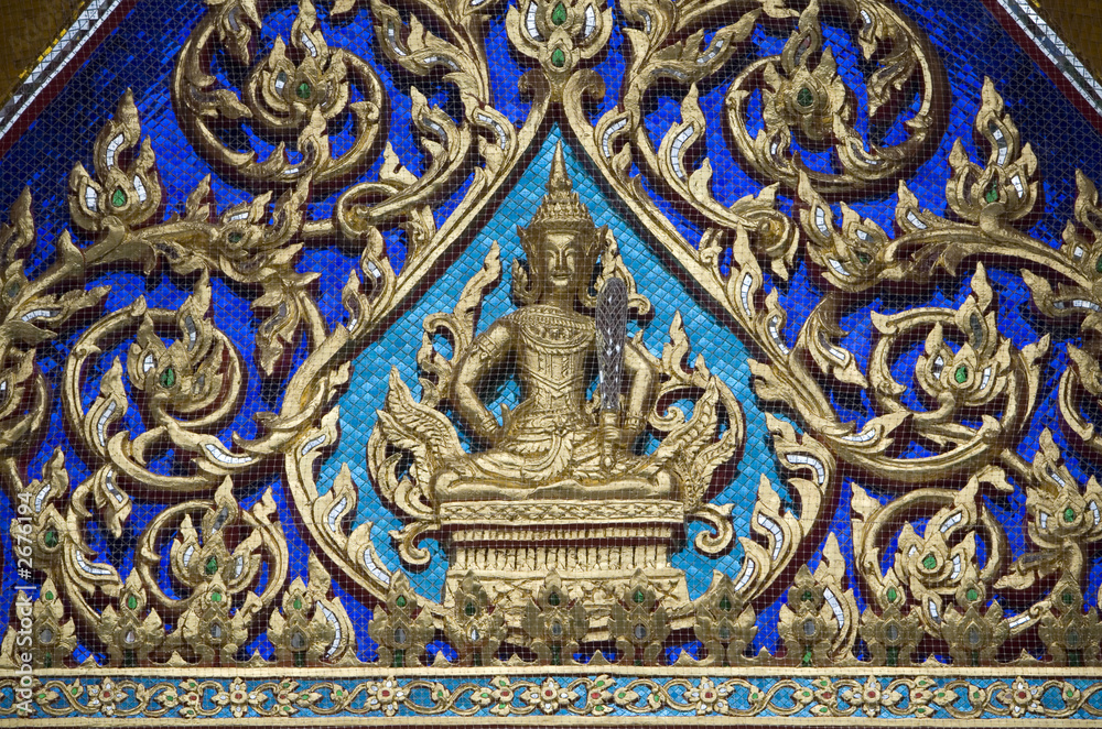 inside thai temple