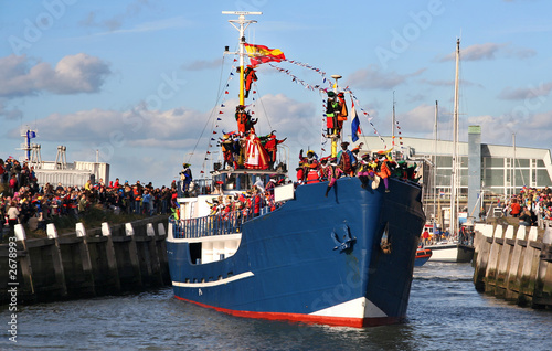 santa claus comes to holland
