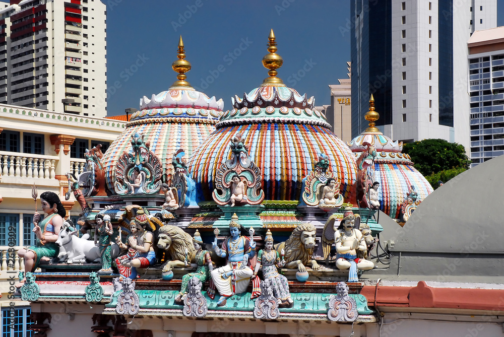 Obraz premium sri mariamman temple singapore