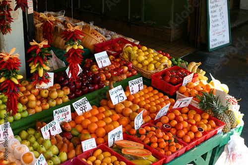 fruit stand