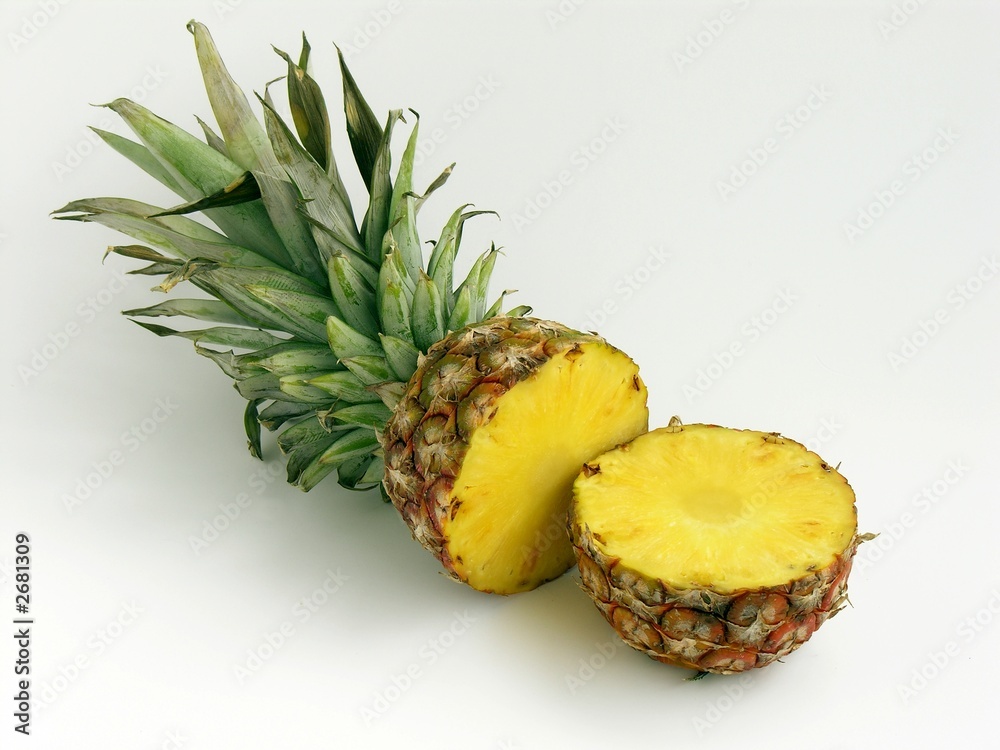 cut pineapple