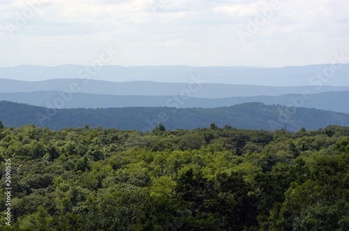 Fotografie, Obraz blue ridge mountains