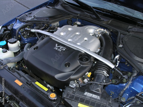 sports car engine v6