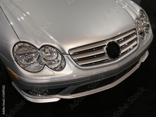 luxury sports car front 2
