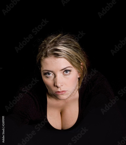 Fotografie sexy sultry blond