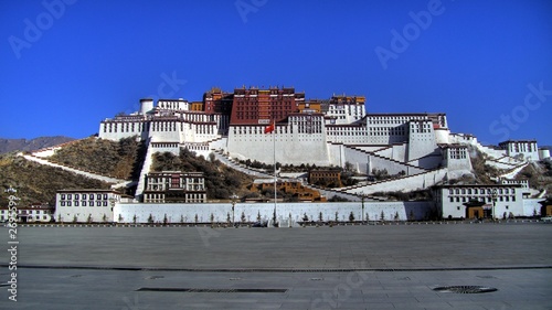 potala palace - lhasa - tibet photo