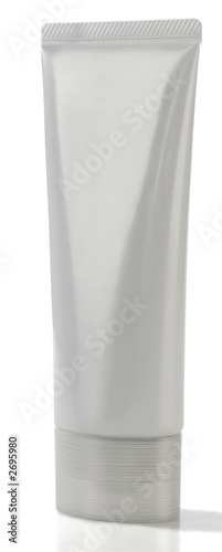 blank cosmetic tube