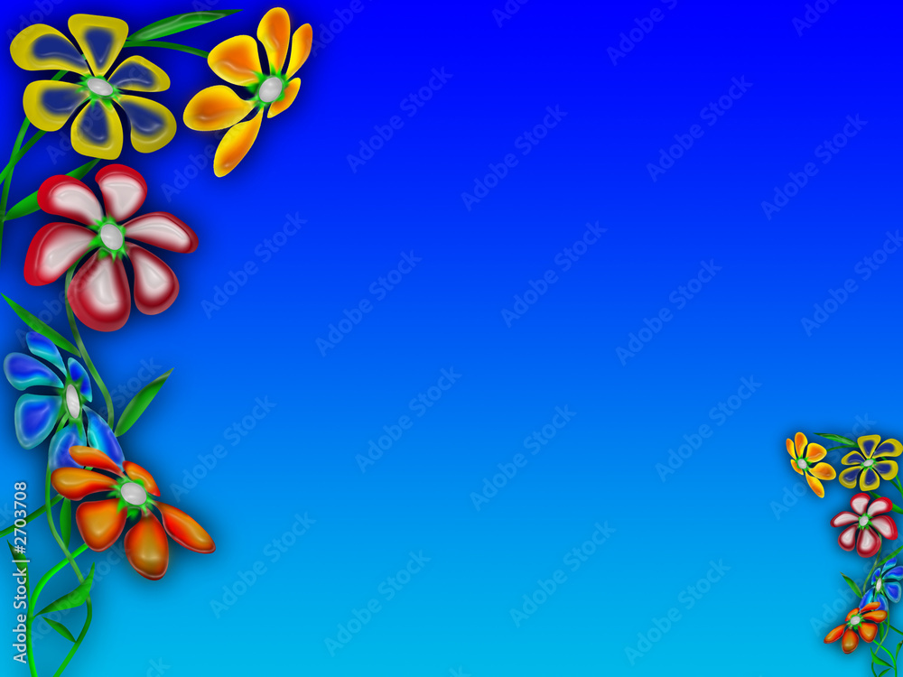 Fototapeta premium summer flowers