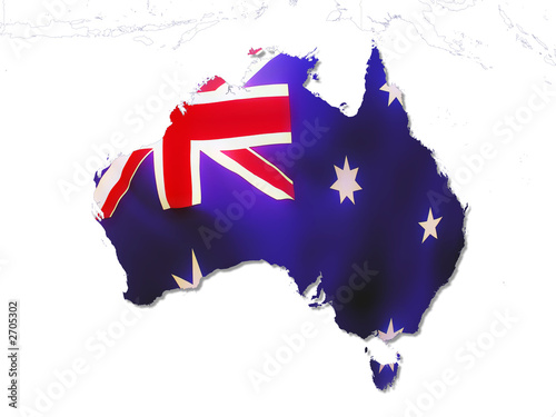 australia map