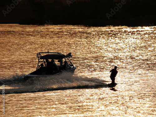last run of the day (wakeboarder)