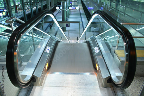 Obraz na płótnie escalator w salonie