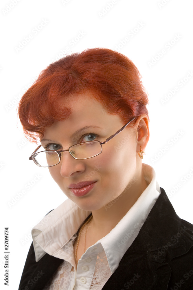 redhead woman