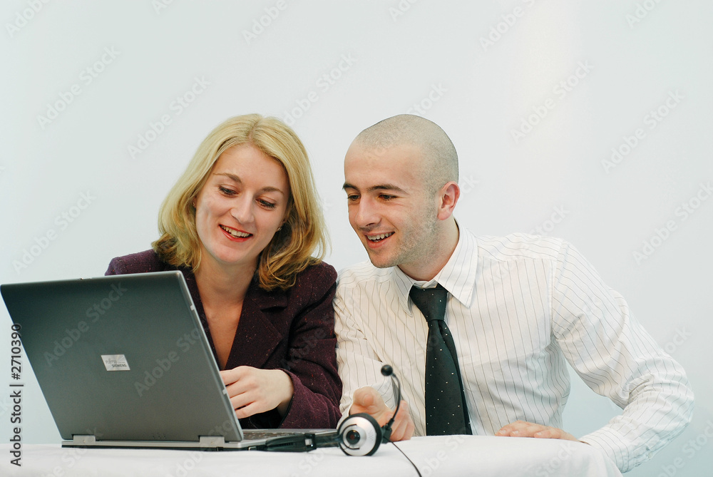 couple with notebook couple with notebook