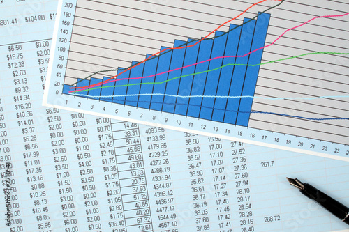 reviewing  the financial results.